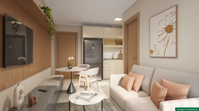 Apartamento, 2 quartos, 35 m² - Foto 3