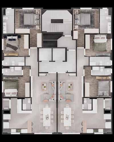 Apartamento, 3 quartos, 107 m² - Foto 2