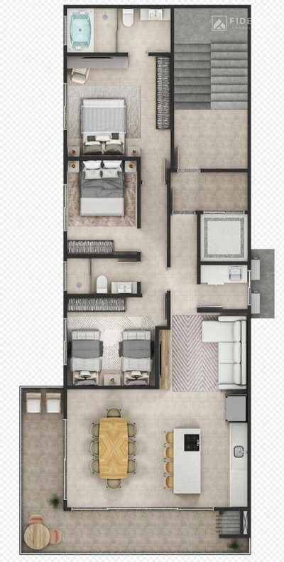 Apartamento, 3 quartos, 98 m² - Foto 4