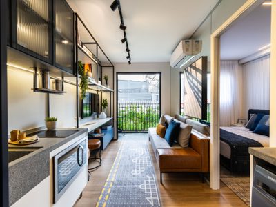 Kitnet-Studio, 27 m² - Foto 1