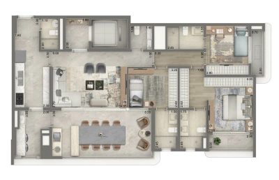 Apartamento, 4 quartos, 179 m² - Foto 5