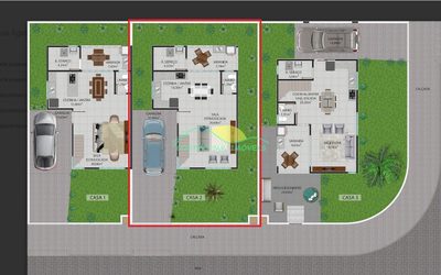 Casa, 3 quartos, 131 m² - Foto 4