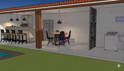Casa, 3 quartos, 200 m² - Foto 2