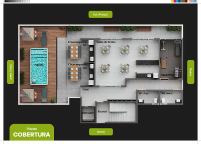 Apartamento, 2 quartos, 59 m² - Foto 1