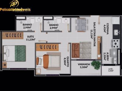 Loja-Salão, 50 m² - Foto 4