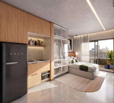Apartamento, 1 quarto, 28 m² - Foto 4