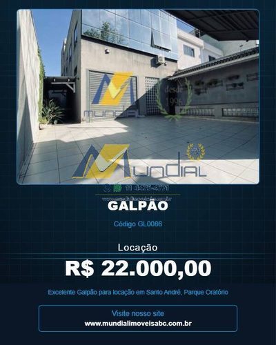 Depósito-Galpão, 399 m² - Foto 1
