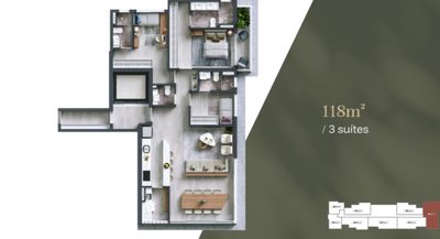 Apartamento, 3 quartos, 118 m² - Foto 5