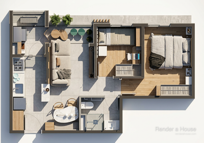 Apartamento, 2 quartos, 46 m² - Foto 5