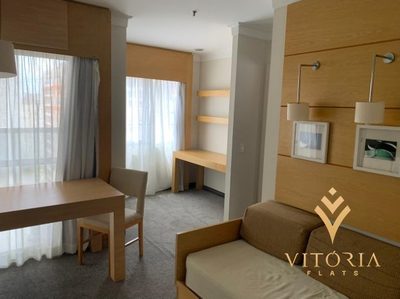 Flat/Apart Hotel, 1 quarto, 44 m² - Foto 1