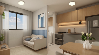 Apartamento, 2 quartos, 35 m² - Foto 3