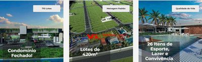 Loteamento e Condomínio, 420 m² - Foto 1