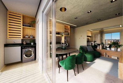 Apartamento, 2 quartos, 50 m² - Foto 2