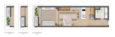 Apartamento, 1 quarto, 43 m² - Foto 5