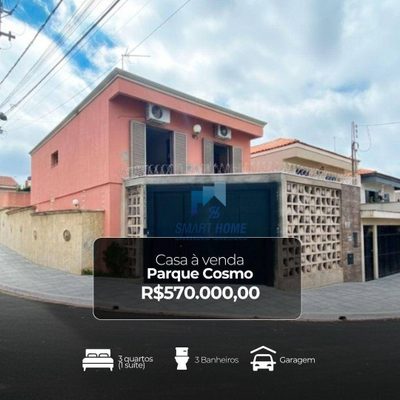 Sobrado, 3 quartos, 170 m² - Foto 1
