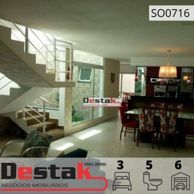 Sobrado, 3 quartos, 220 m² - Foto 1