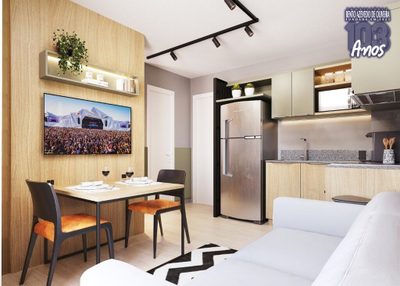 Apartamento, 1 quarto, 24 m² - Foto 2