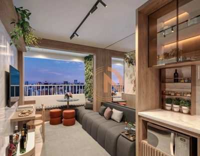Apartamento, 1 quarto, 28 m² - Foto 1