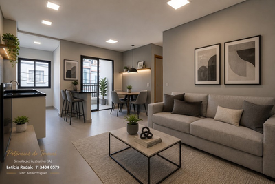 Apartamento, 2 quartos, 45 m² - Foto 1