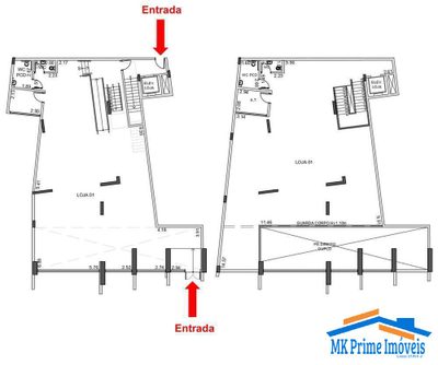 Loja-Salão, 467 m² - Foto 1