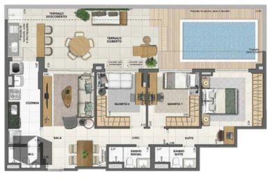 Apartamento, 3 quartos, 111 m² - Foto 1