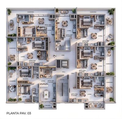 Apartamento, 2 quartos, 59 m² - Foto 5