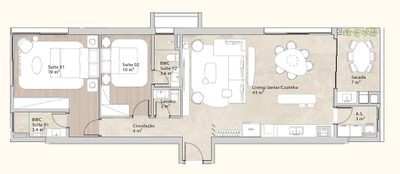 Apartamento, 4 quartos, 320 m² - Foto 4