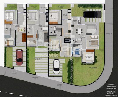 Casa, 2 quartos, 52 m² - Foto 2