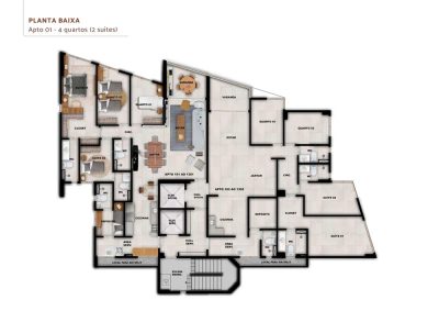 Apartamento, 4 quartos, 127 m² - Foto 3