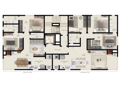 Apartamento, 2 quartos, 70 m² - Foto 1