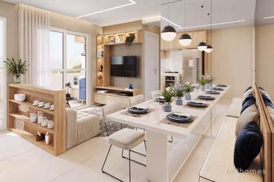 Apartamento, 2 quartos, 45 m² - Foto 3
