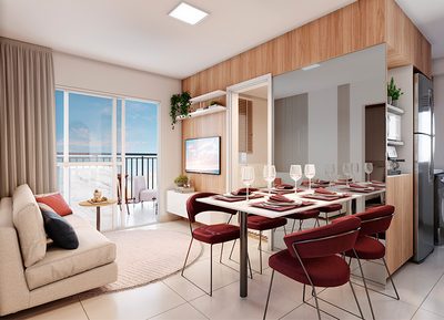 Apartamento, 2 quartos, 49 m² - Foto 3