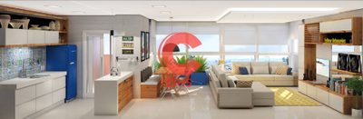 Apartamento, 2 quartos, 105 m² - Foto 2