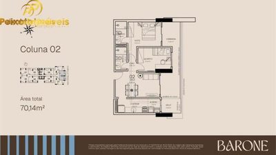 Apartamento, 70 m² - Foto 2