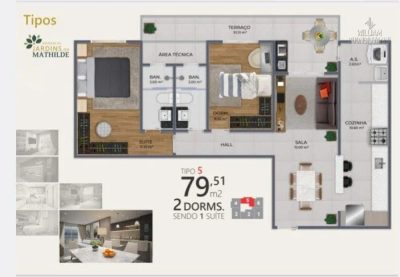 Apartamento, 2 quartos, 101 m² - Foto 5