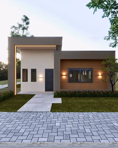 Casa, 3 quartos, 91 m² - Foto 1