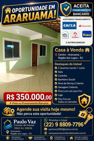 Casa, 2 quartos, 200 m² - Foto 3