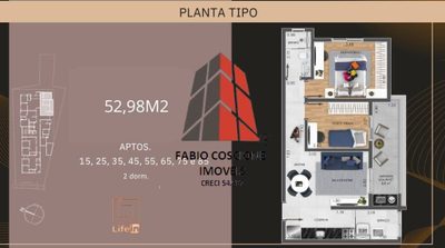 Apartamento, 2 quartos, 40 m² - Foto 5