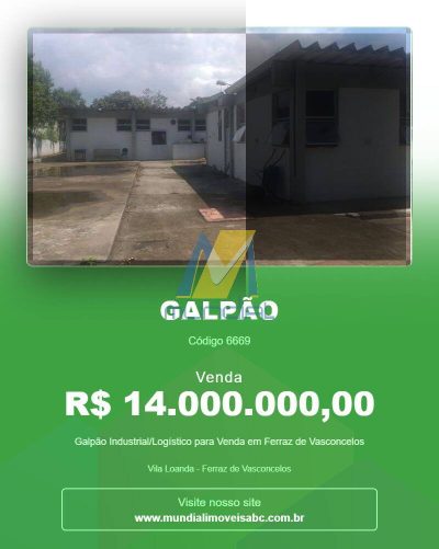 Depósito-Galpão, 5040 m² - Foto 1