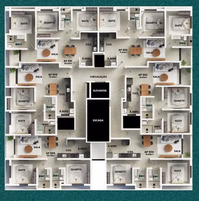 Cobertura, 3 quartos, 100 m² - Foto 5