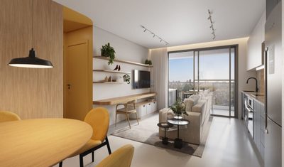 Apartamento, 2 quartos, 58 m² - Foto 1
