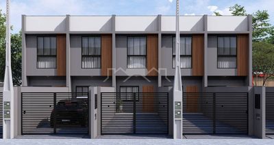 Sobrado, 2 quartos, 59 m² - Foto 1