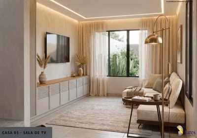 Casa, 3 quartos, 77 m² - Foto 1