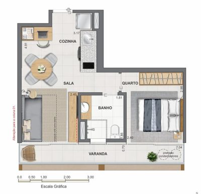 Apartamento, 3 quartos - Foto 5