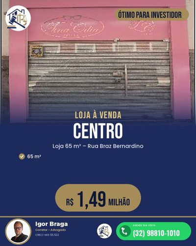 Loja-Salão, 65 m² - Foto 1