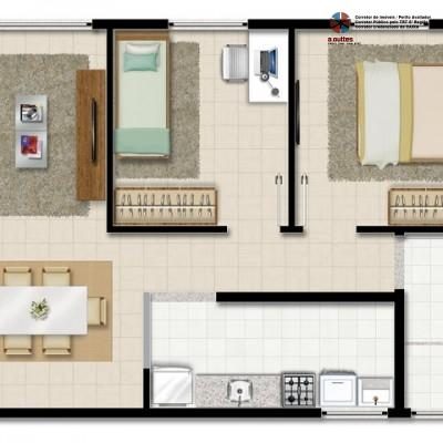 Apartamento, 3 quartos, 63 m² - Foto 5