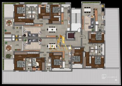 Apartamento, 3 quartos, 126 m² - Foto 2
