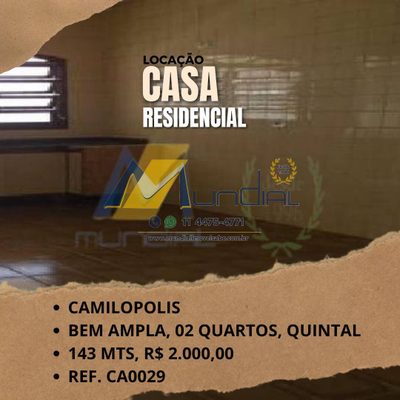 Casa, 2 quartos, 143 m² - Foto 1