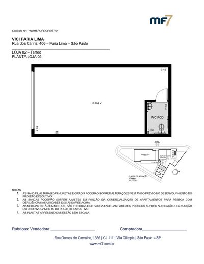 Loja-Salão, 46 m² - Foto 2