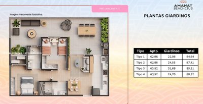 Apartamento, 2 quartos, 62 m² - Foto 4
